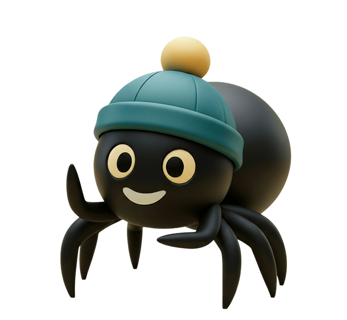 Spyndle spider for cta section